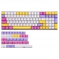 Ice Cream 104+32 XDA profile Keycap PBT Dye-subbed Cherry MX Keycaps Set Mechanical Gaming Keyboard English / Japanese